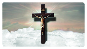 DSC700 107 BZ Crucifix Clouds Bronze